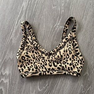 Leopard Print Women's Bralette